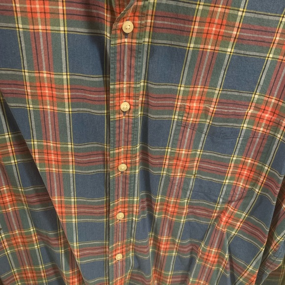 J Crew Large Tall Plaid Shirt - Picture 3 of 4